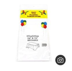 Coloured disposable Table Cover - Cook and Party