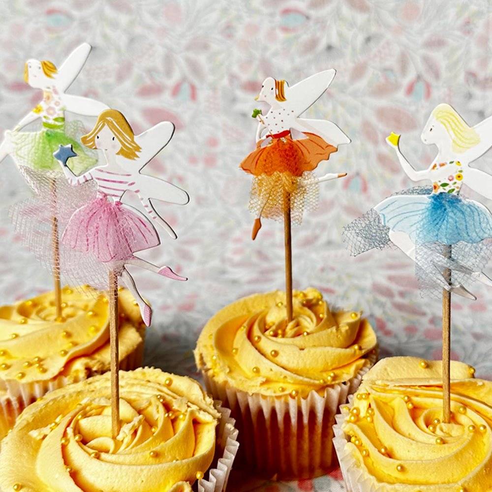 Fairy Ballerina Cup Cakes and Cakes decoration - Cook and Party