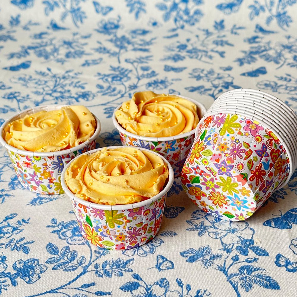 Fantasy Flowers Party Cup Cakes (x10) - Cook and Party