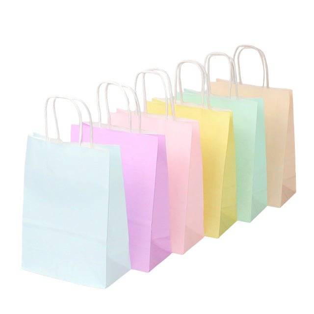 Macaron Paper Gift Bags (6 Colours) - Cook and Party